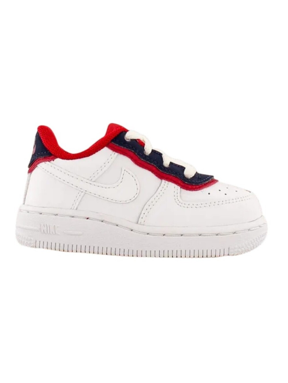 Nike Air Force 1 Double Layer, White Obsidian Red TD